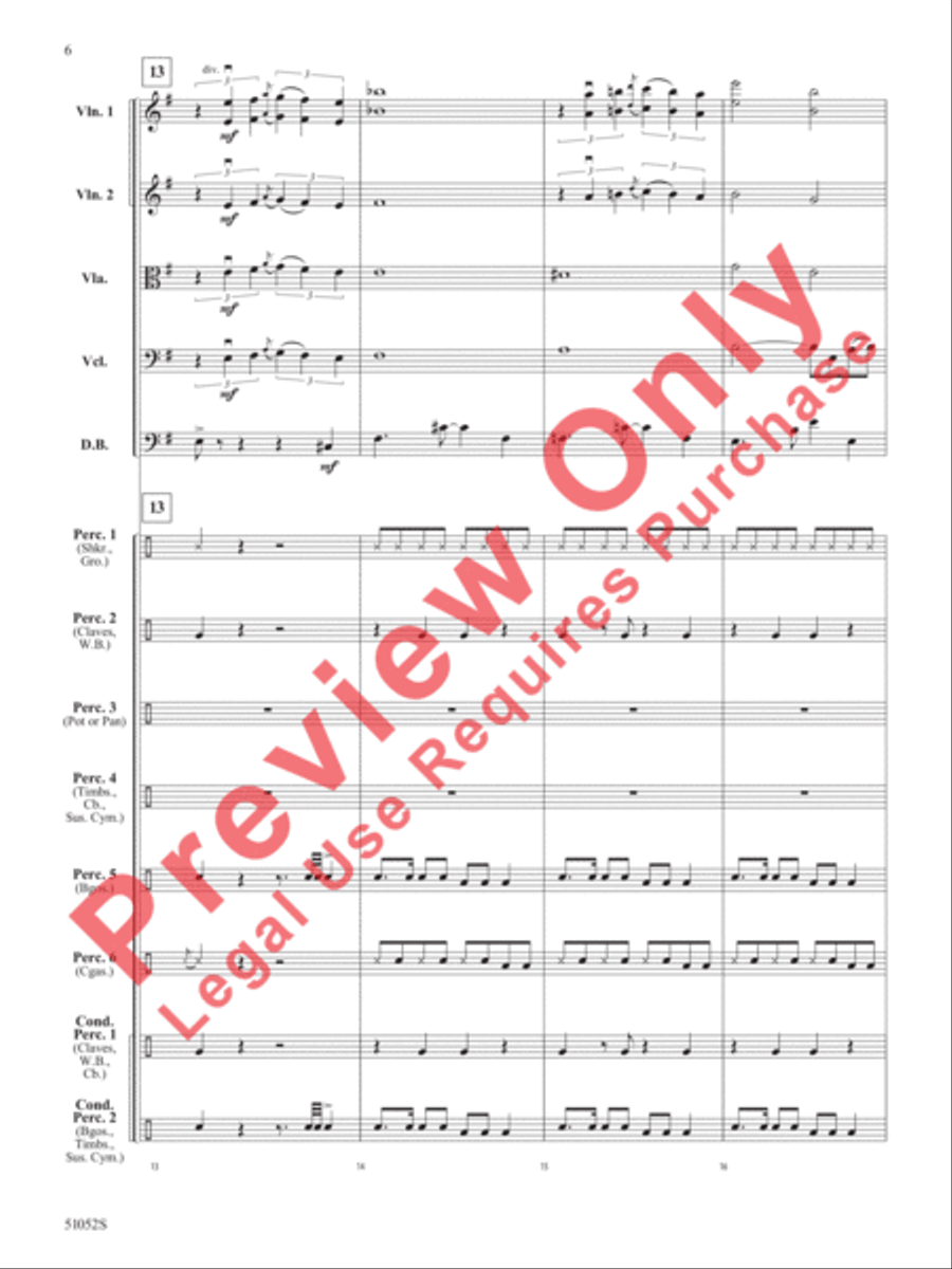 Prelude and Fiesta Prelude and Fiesta String Orchestra scores gallery preview page 7