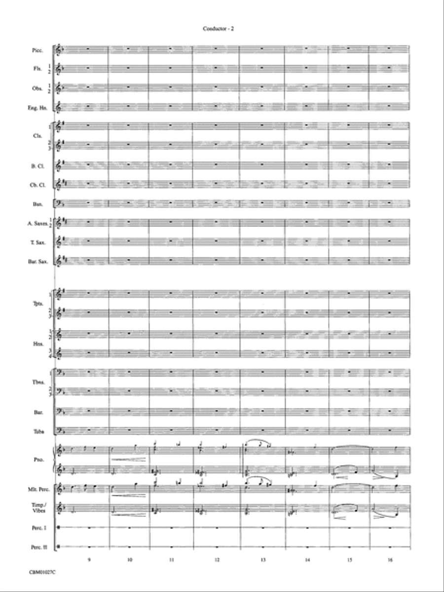 Harry Potter Symphonic Suite: Score Concert Band scores gallery preview page 4