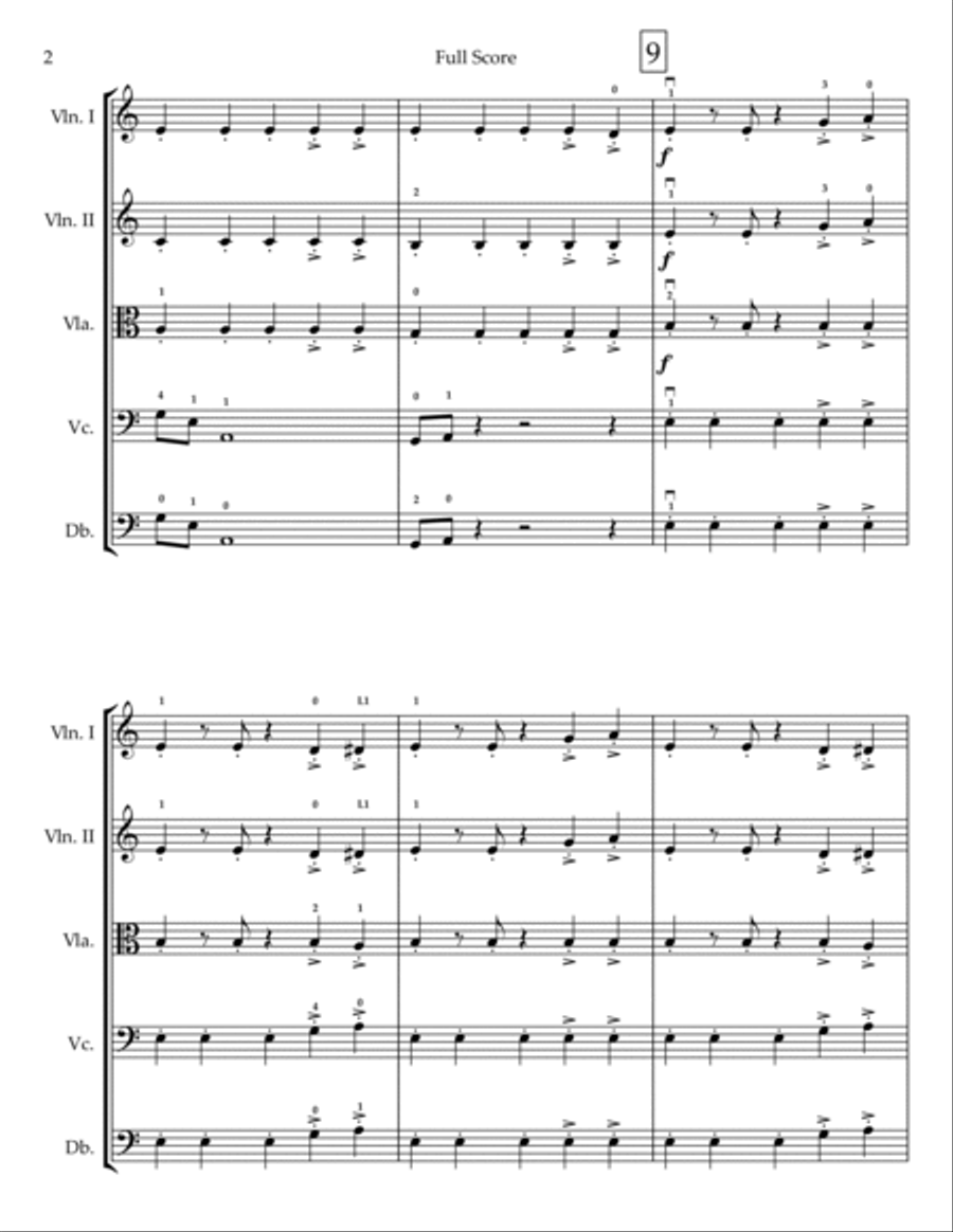 Mission: Impossible Theme Score and Parts scores gallery preview page 2