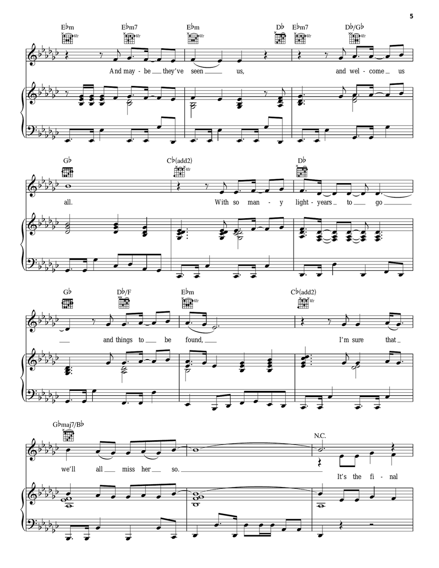Final Countdown Acoustic Guitar scores gallery preview page 5