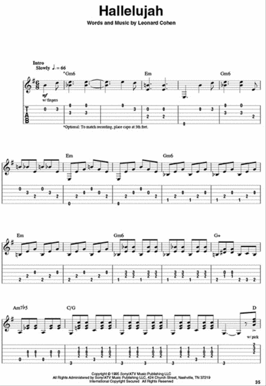 Fingerstyle Guitar Songs Fingerpicking Guitar scores gallery preview page 4