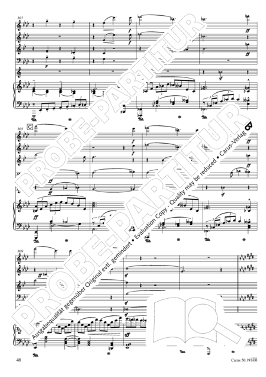 Sextet Bassoon scores gallery preview page 50