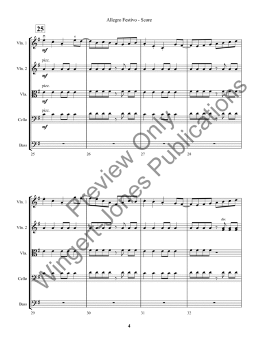 Avalon Rising Avalon Rising String Orchestra scores gallery preview page 7