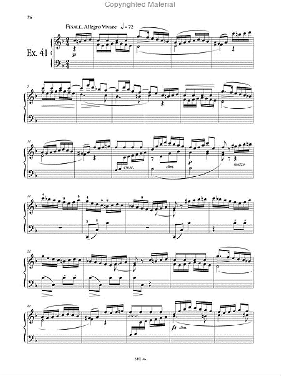 Gradus ad Parnassum Op. 44 for Piano - Vol. 2 Piano Solo scores gallery preview page 15