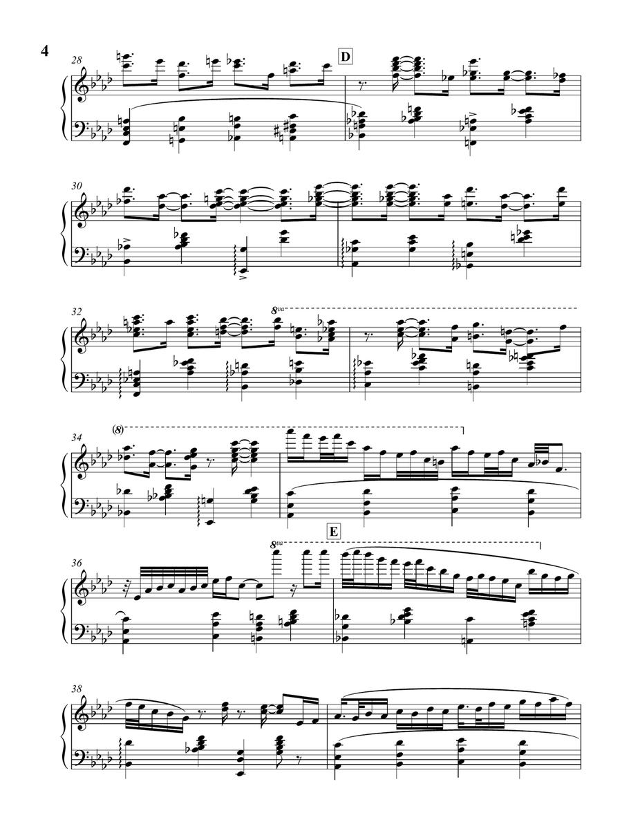 Tea for Two for Piano Solo (from Art Tatum's 1933 recording) Piano Method scores gallery preview page 5