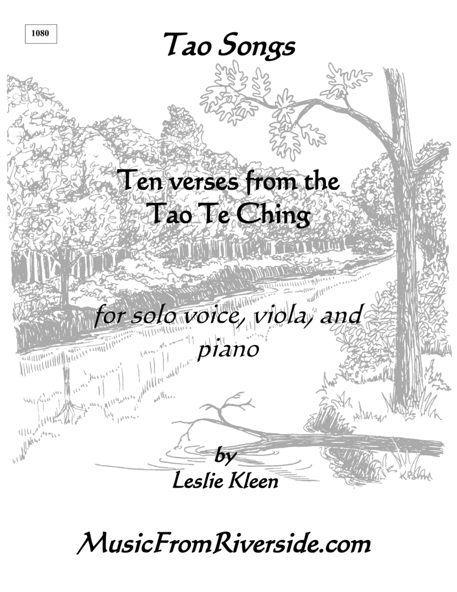 Tao Songs for solo voice, viola and piano image number null