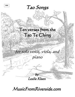 Tao Songs for solo voice, viola and piano