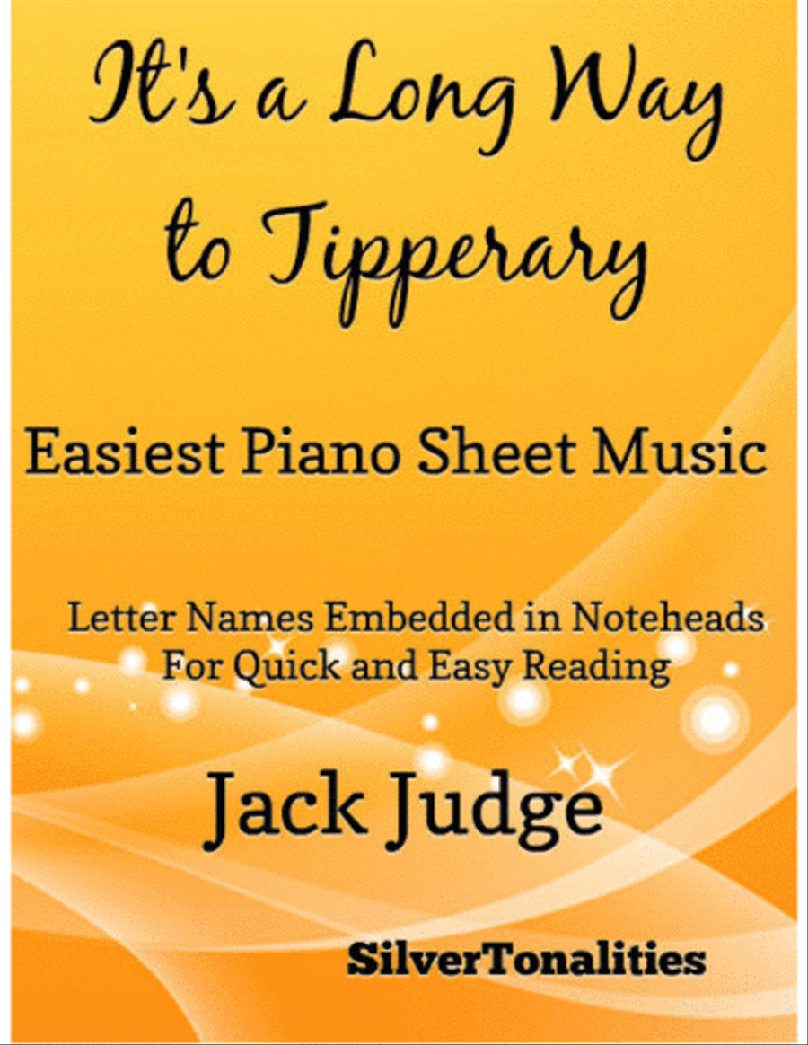 It's a Long Way to Tipperary Easiest Piano Sheet Music Easy Piano scores gallery preview page 1