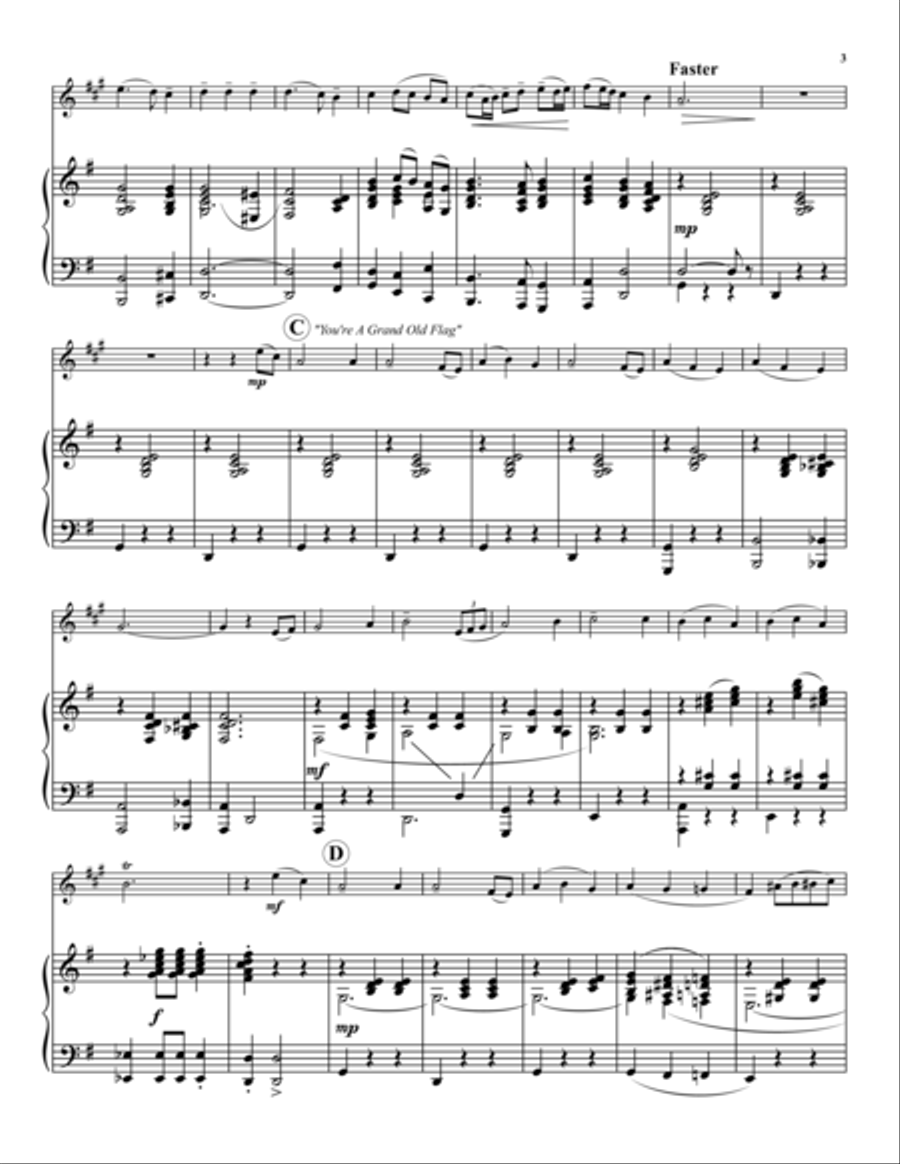 America, Of Thee I Sing Trumpet Solo scores gallery preview page 3