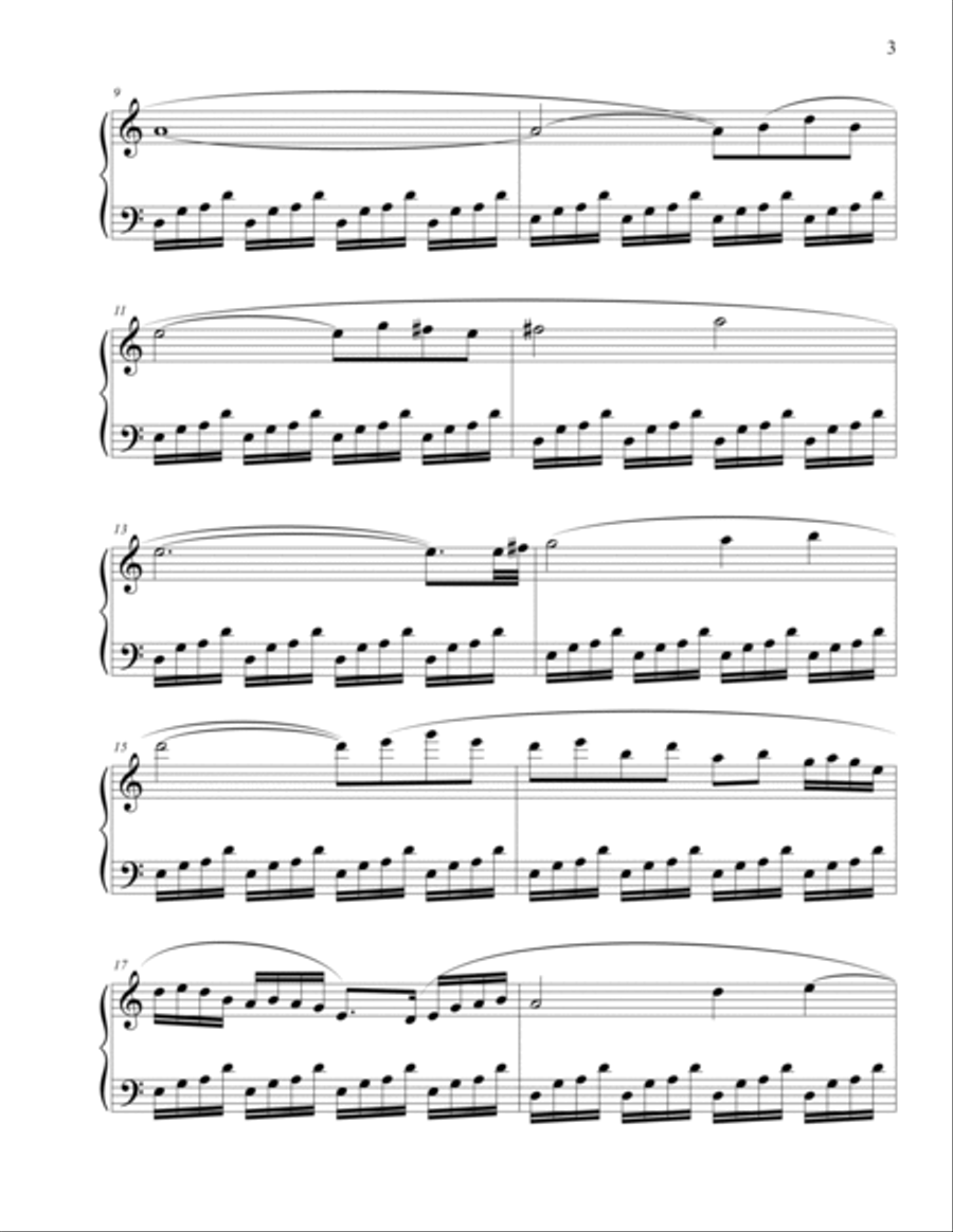 Hidden Paradise: A Triptych for Solo Piano Piano Solo scores gallery preview page 4