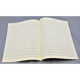 Music manuscript paper 16 staves