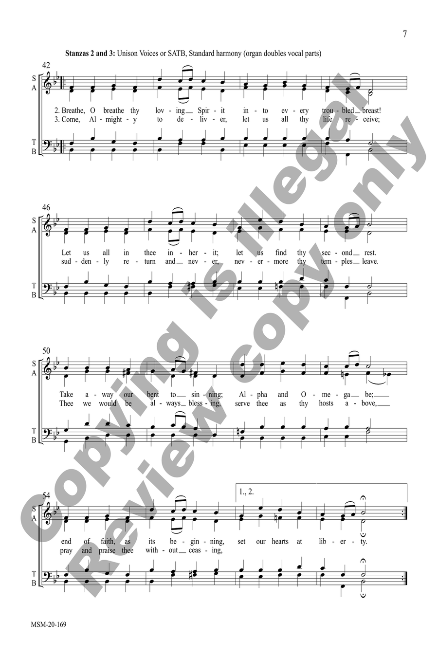 BEECHER BEECHER 4-Part scores gallery preview page 5