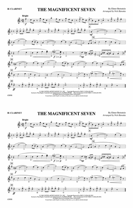 The Magnificent Seven: 1st B-flat Clarinet