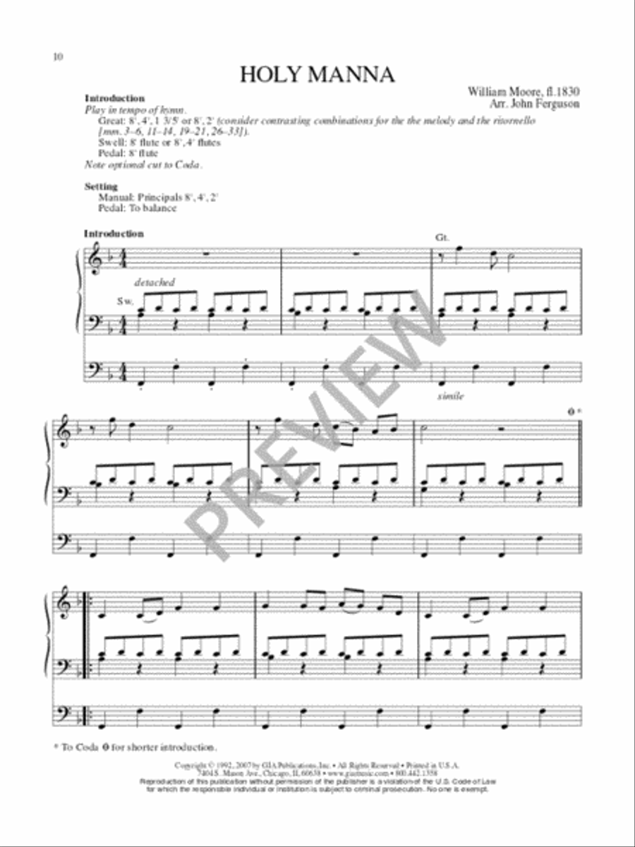 Hymn Harmonizations for Organ - Volume 5 Organ scores gallery preview page 12