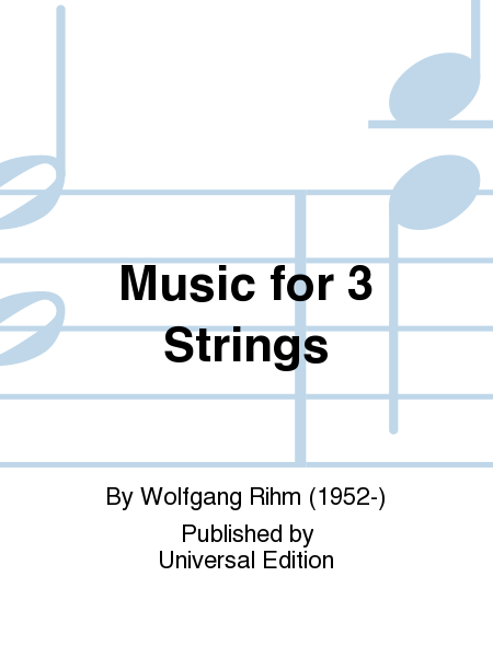 Music For 3 Strings