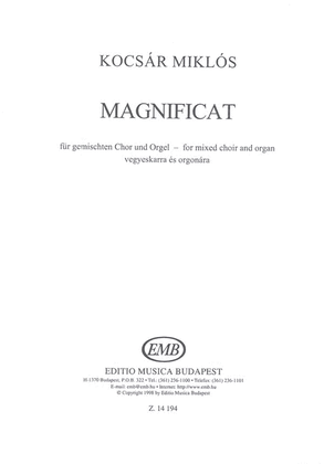 Book cover for Magnificat für gemischten Chor und Orgel