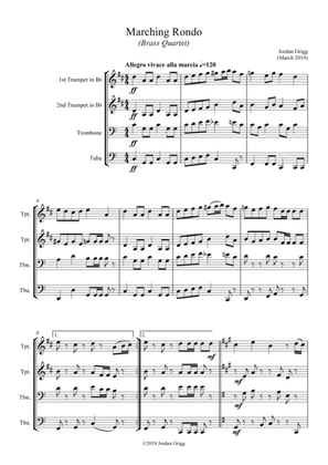 Marching Rondo (Brass Quartet)