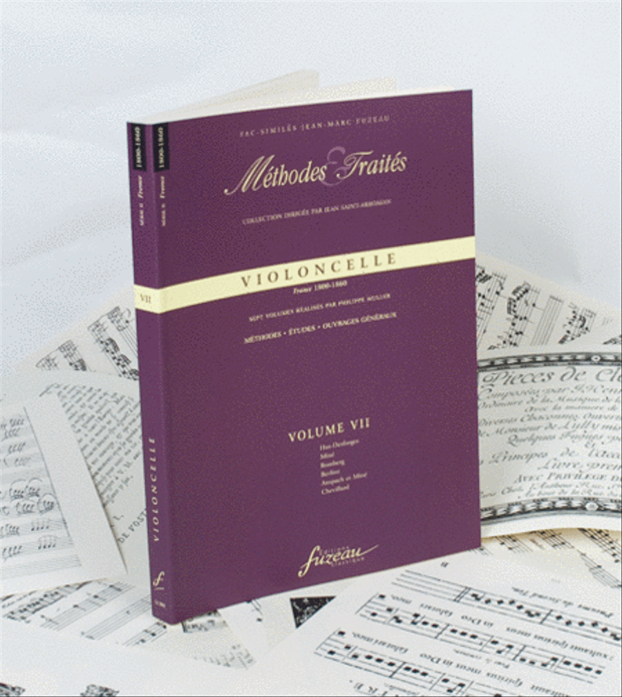 Methods & Treatises Cello - Volume 7 - France 1800-1860 Cello scores gallery preview page 1
