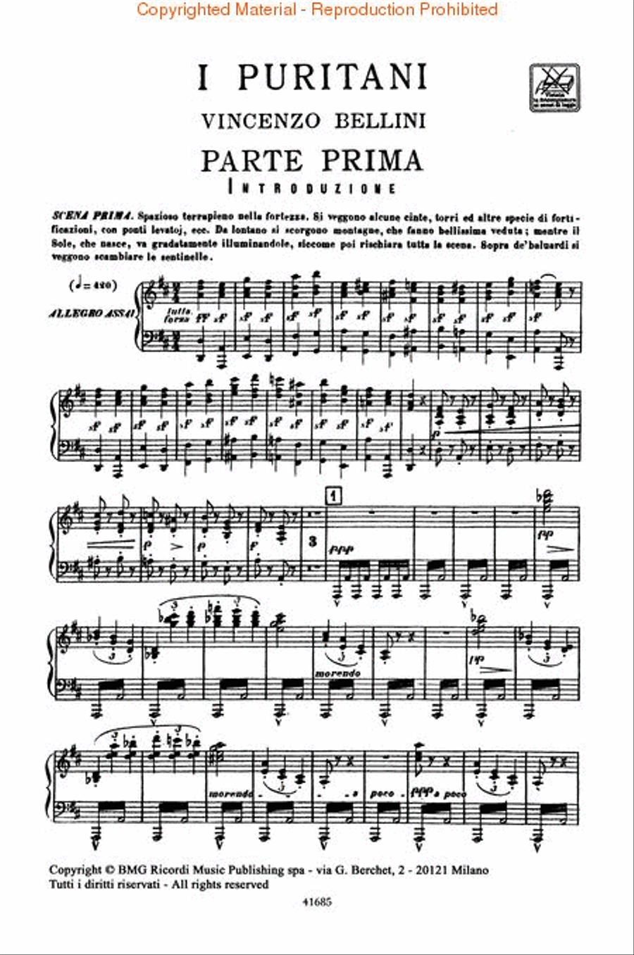 I Puritani Voice scores gallery preview page 2