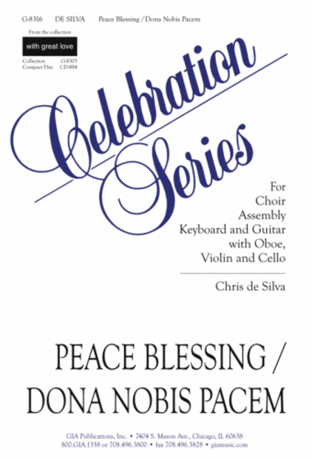 Peace Blessing / Dona Nobis Pacem - Guitar edition