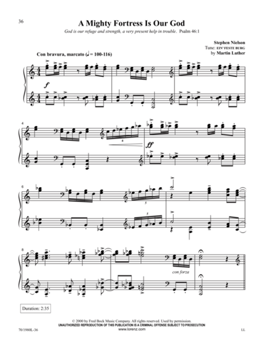 To God Alone Be Glory To God Alone Be Glory Piano Solo scores gallery preview page 24