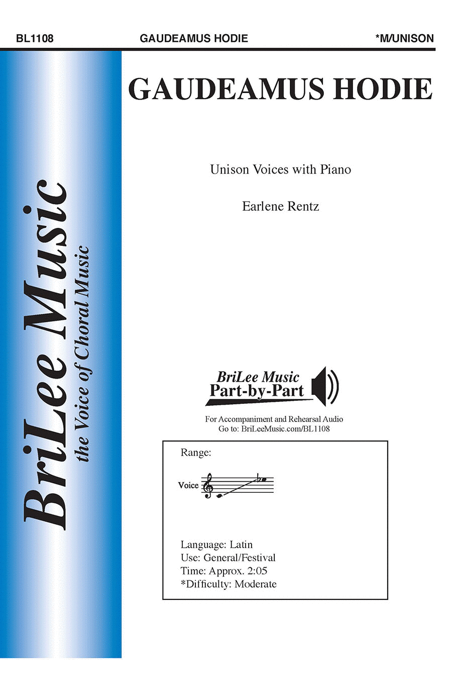 Gaudeamus Hodie Choir scores gallery preview page 1