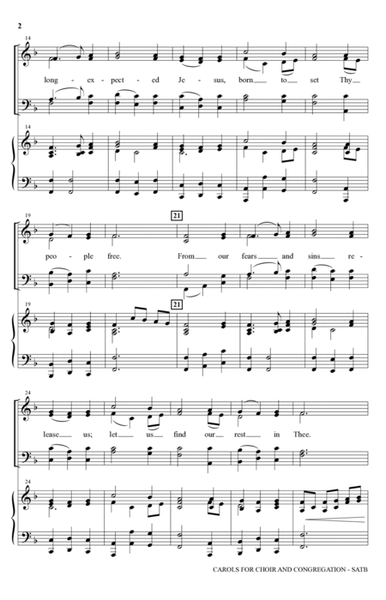 Come, Thou Long-Expected Jesus (from Carols For Choir And Congregation)