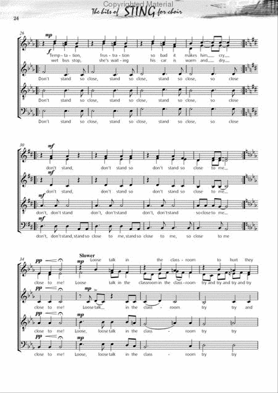 Fields of Gold SSATB scores gallery preview page 14