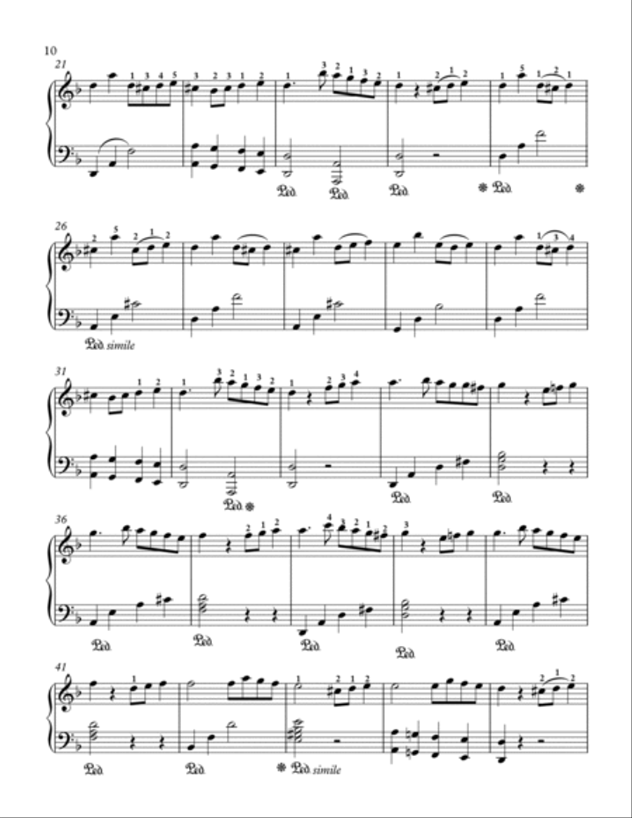 Gole Sang (Level 2) گل سنگ Easy Piano scores gallery preview page 2