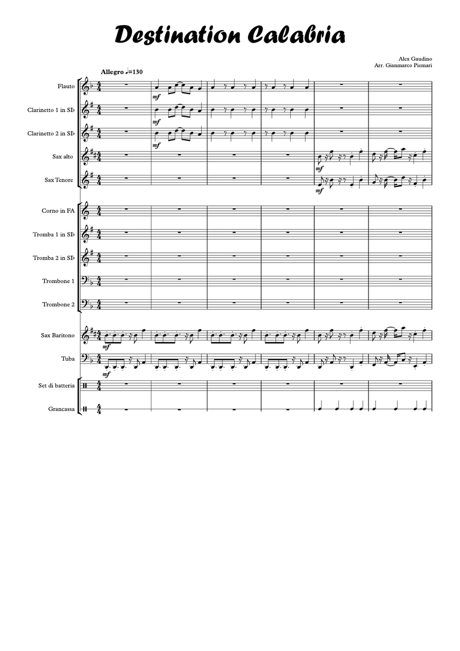 Destination Calabria Large Ensemble scores gallery preview page 3