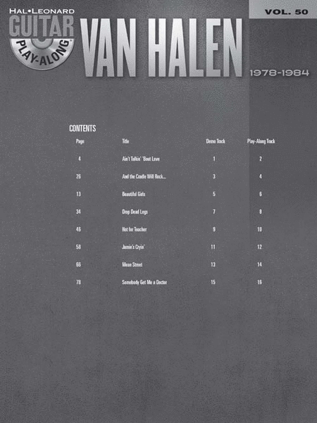 Van Halen 1978-1984 image number null