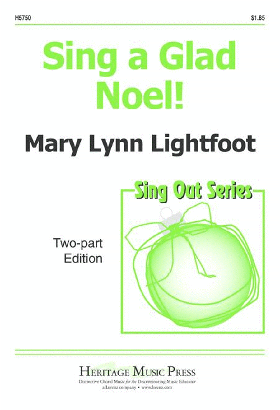Sing a Glad Noel 2-Part scores gallery preview page 1