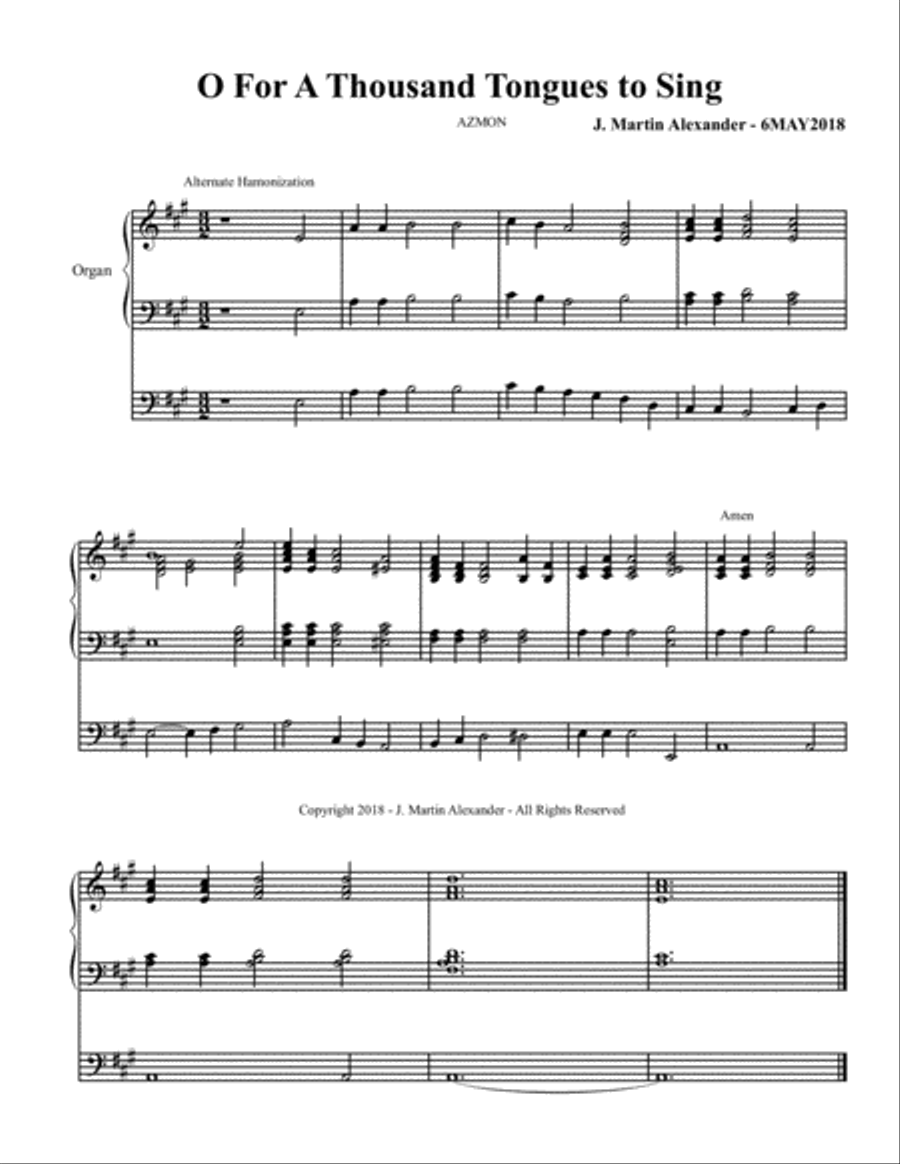 Hymn Introductions and Modulations - Book XIII Organ Solo scores gallery preview page 6