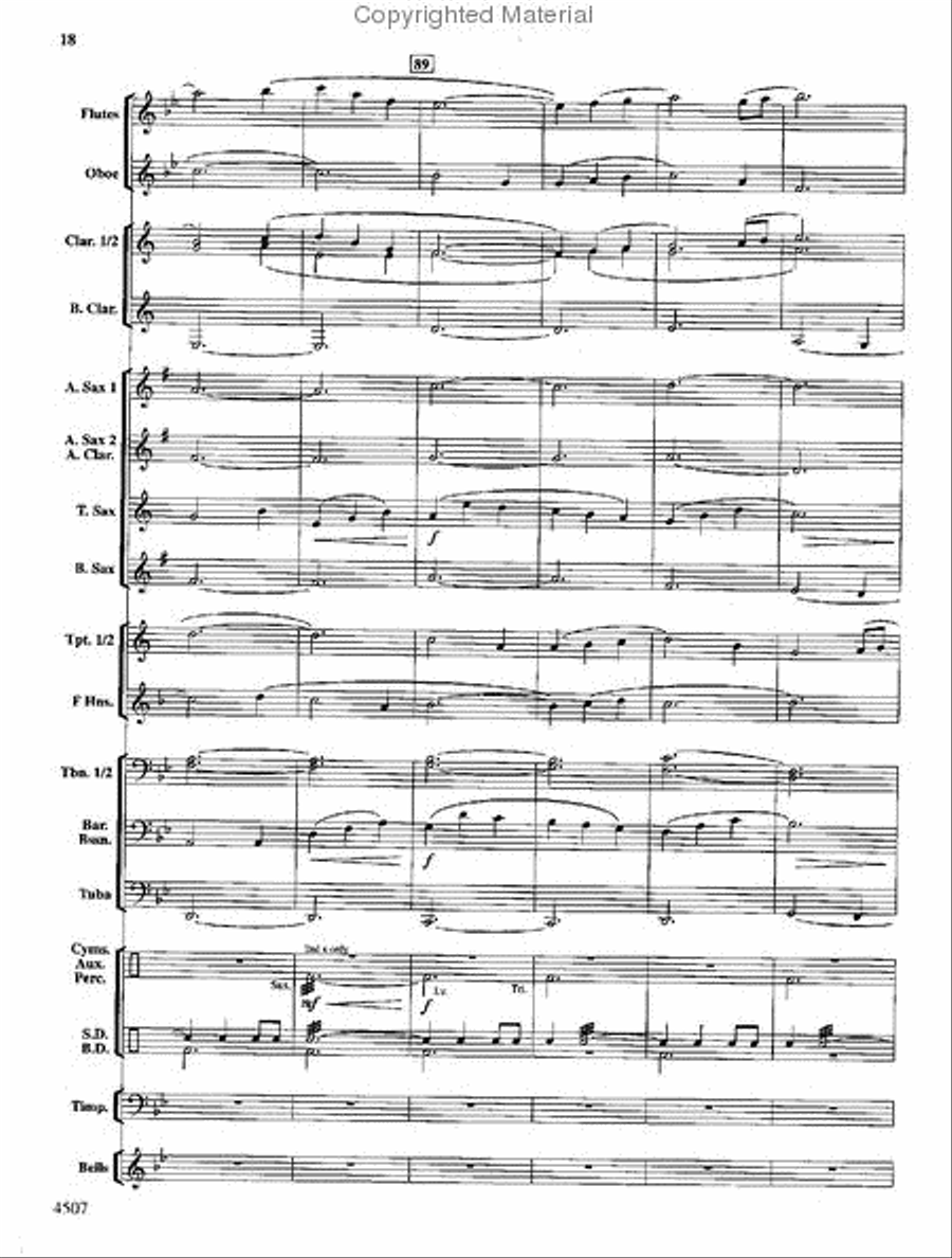 Storybrook Mountain Storybrook Mountain Concert Band scores gallery preview page 18