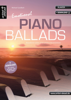 Book cover for Emotional Piano Ballads