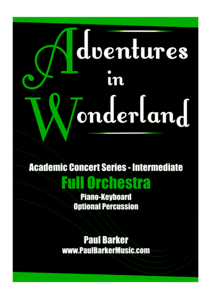 Adventures In Wonderland (Full Orchestra Score & Parts) image number null