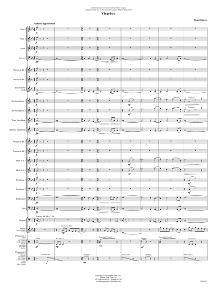 Viserion Concert Band scores gallery preview page 3