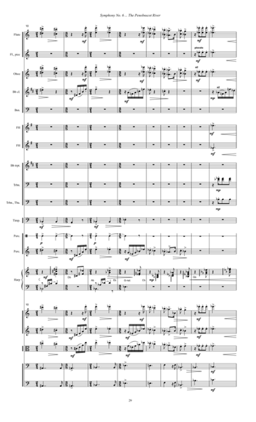 Symphony No. 6 ... The Penopscot River (2004) 2nd movement, la valse