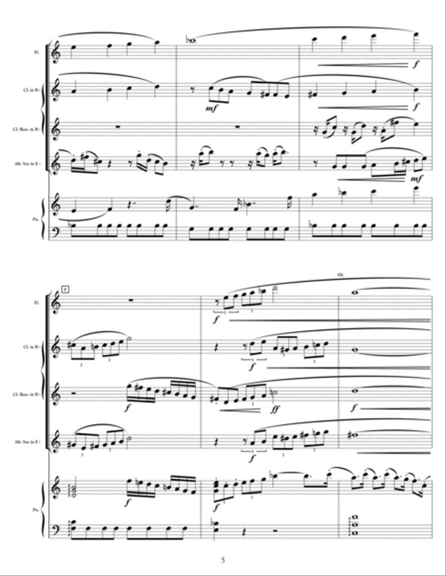Prelude to a Kiss and a Dance Small Ensemble scores gallery preview page 6