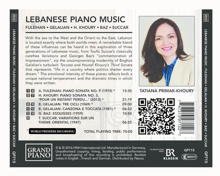 Lebanese Piano Music