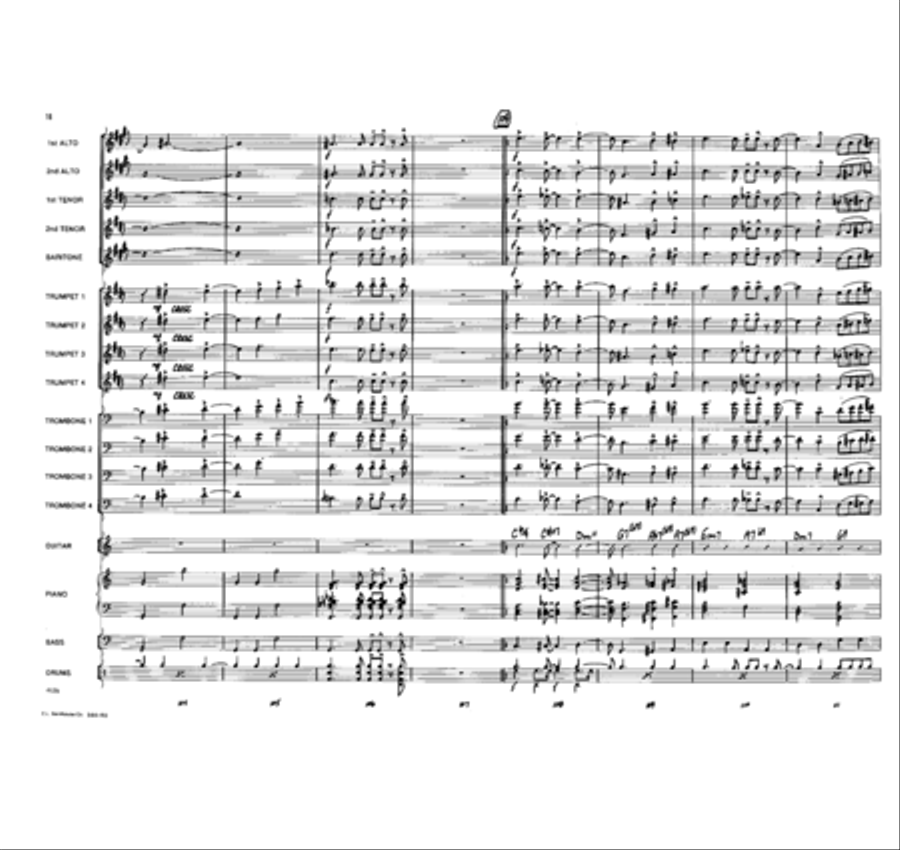 One For Woody One For Woody Jazz Ensemble scores gallery preview page 15