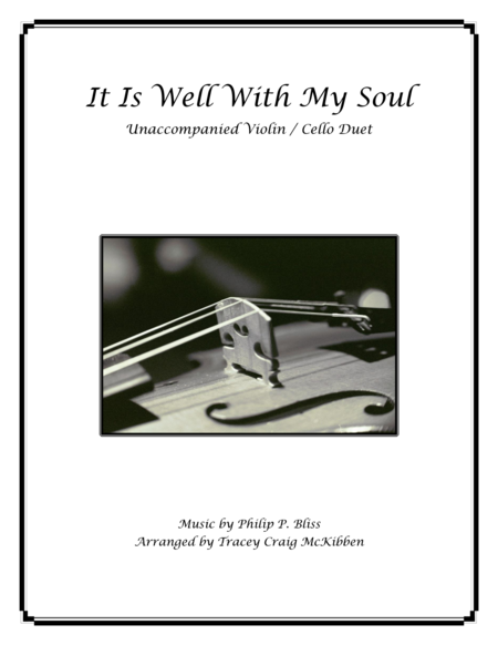 It Is Well With My Soul (Violin/Cello Duet) image number null