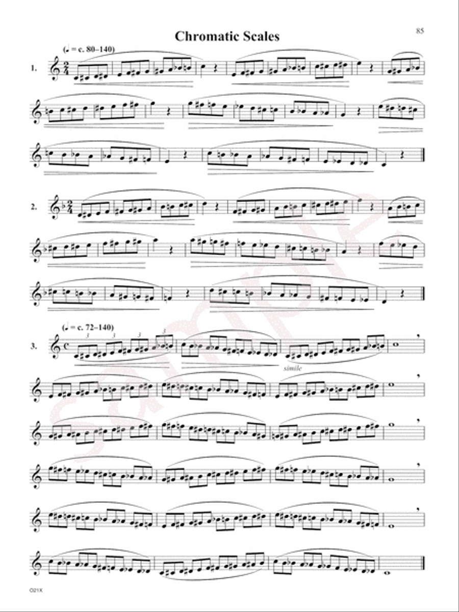 Complete Conservatory Method for Trumpet Trumpet scores gallery preview page 12