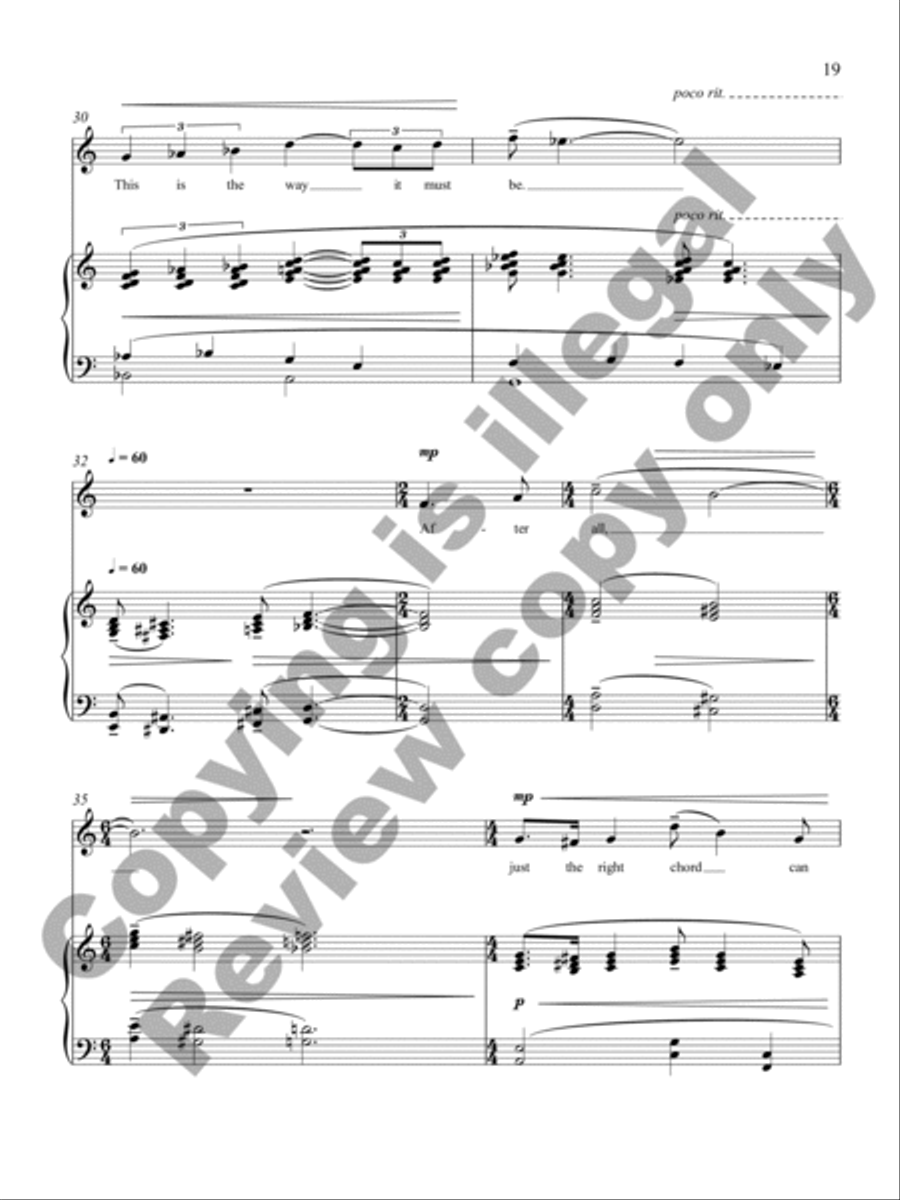 Piano Lessons Tenor Voice scores gallery preview page 14