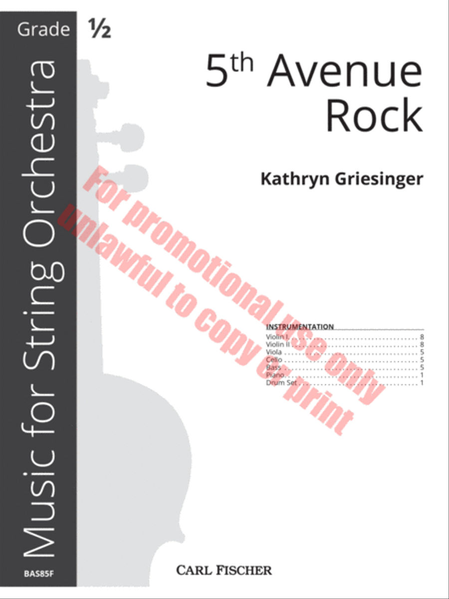 5th Avenue Rock 5th Avenue Rock String Orchestra scores gallery preview page 2