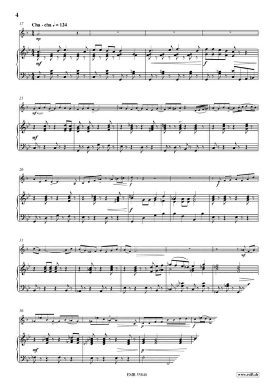 Le Cha-Cha de Macha Le Cha-Cha de Macha Horn scores gallery preview page 6