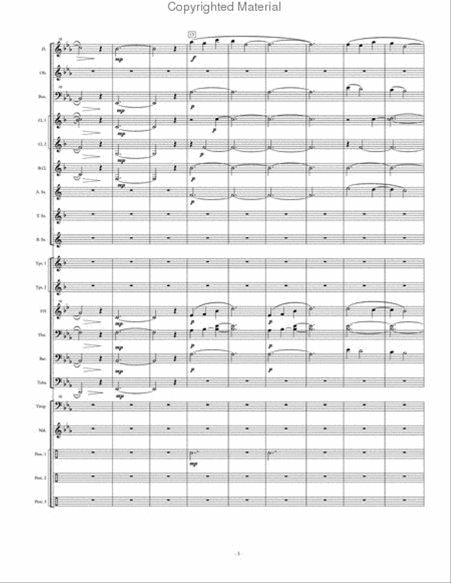 Monuments Concert Band scores gallery preview page 4