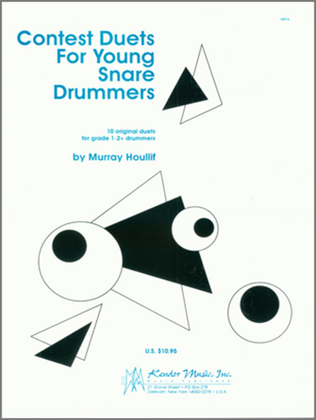 Book cover for Contest Duets For Young Snare Drummers