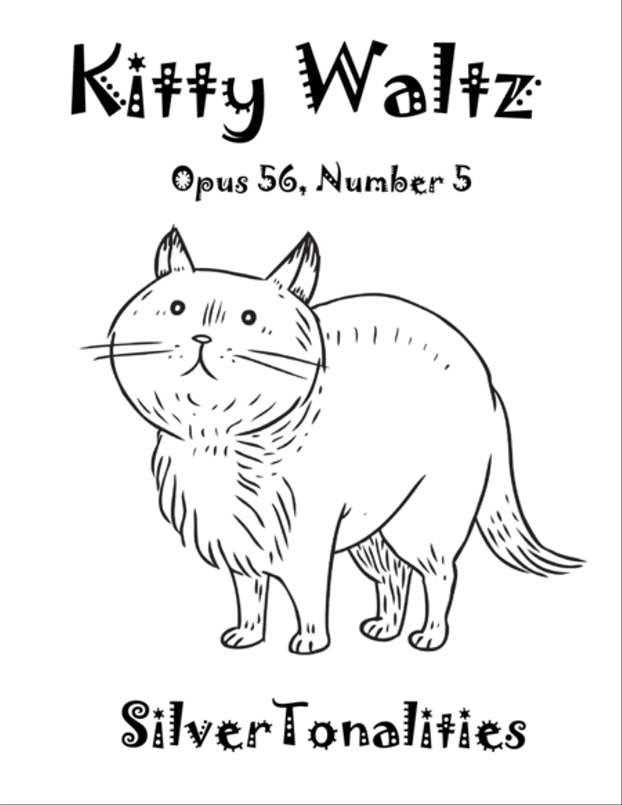 Kitty Waltz for Easiest Piano Easy Piano scores gallery preview page 3