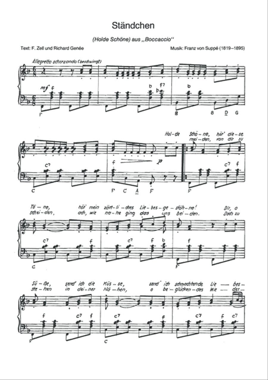 Standchen Standchen Voice scores gallery preview page 3